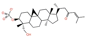 3b,28-Dihydroxycycloart-24-en-23-one 3-sulfate